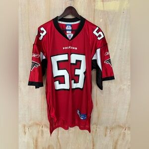 Reebok Red and Black NFL Players On-Field Jersey Patch